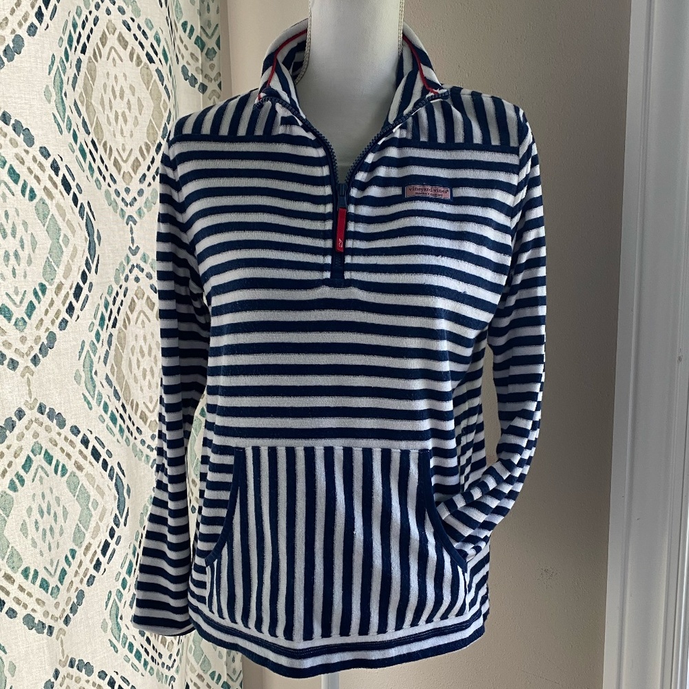 Striped Terry Shep Shirt